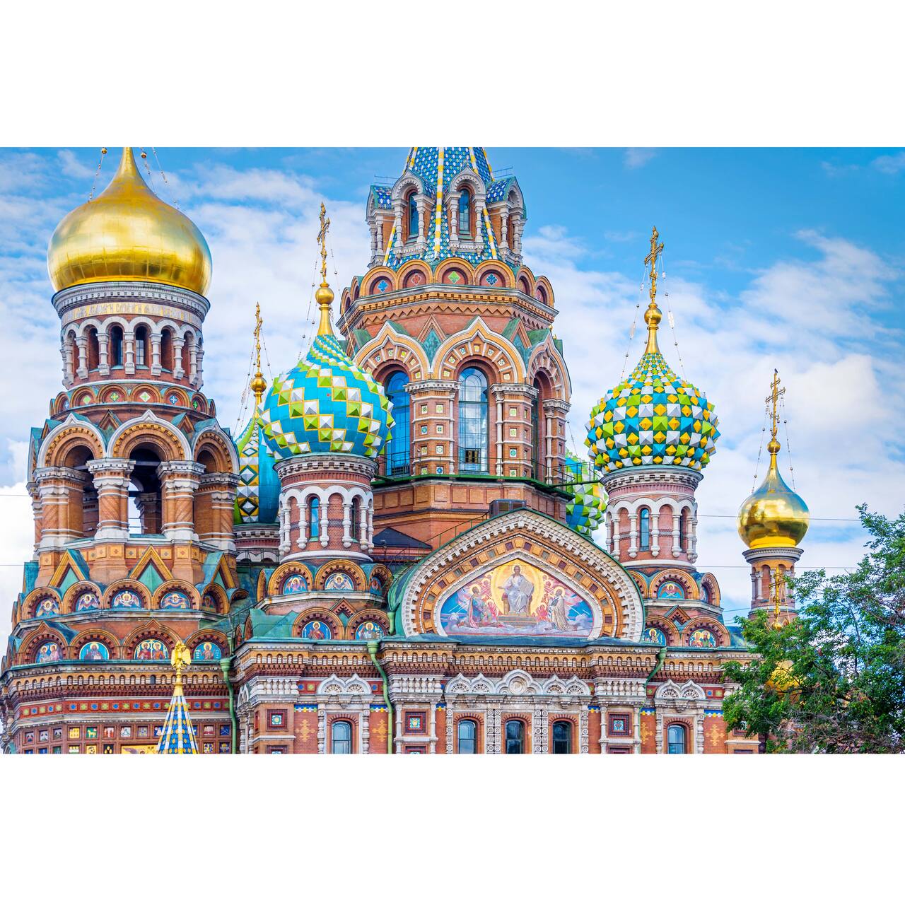 Sparkly Selections The Church of the Savior and Spilled Blood (St. Petersburg, Russia) Diamond Painting Kit, Square Diamonds